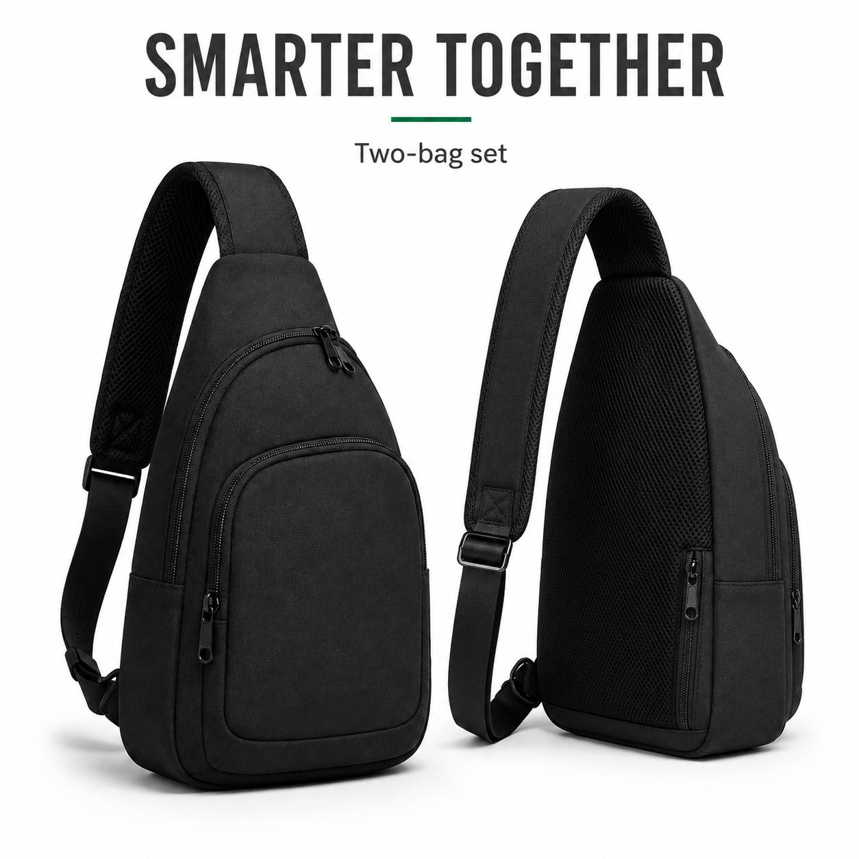 CarryGrid Secure Sling – Compact Crossbody Bag for Everyday Travel