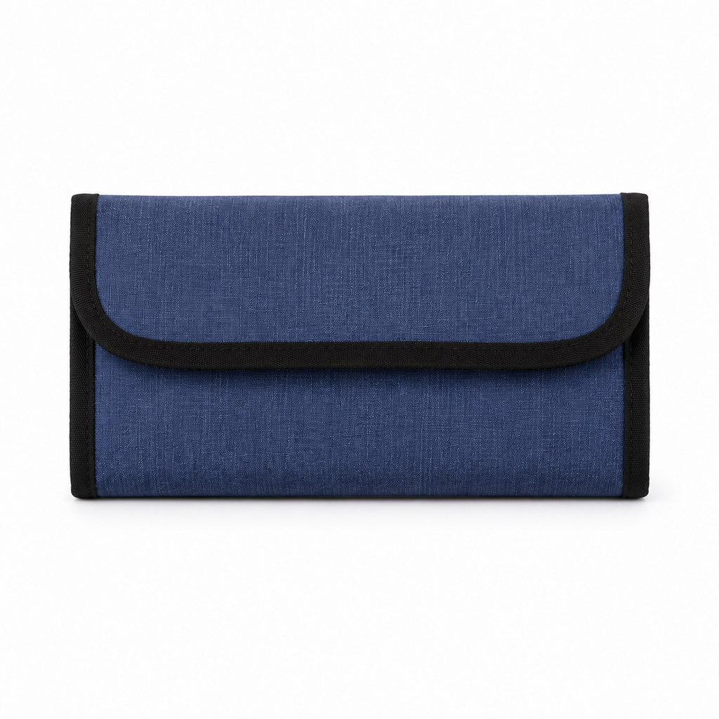 CarryGrid Cable Organizer Roll – Foldable Tech Accessories Storage Pouch