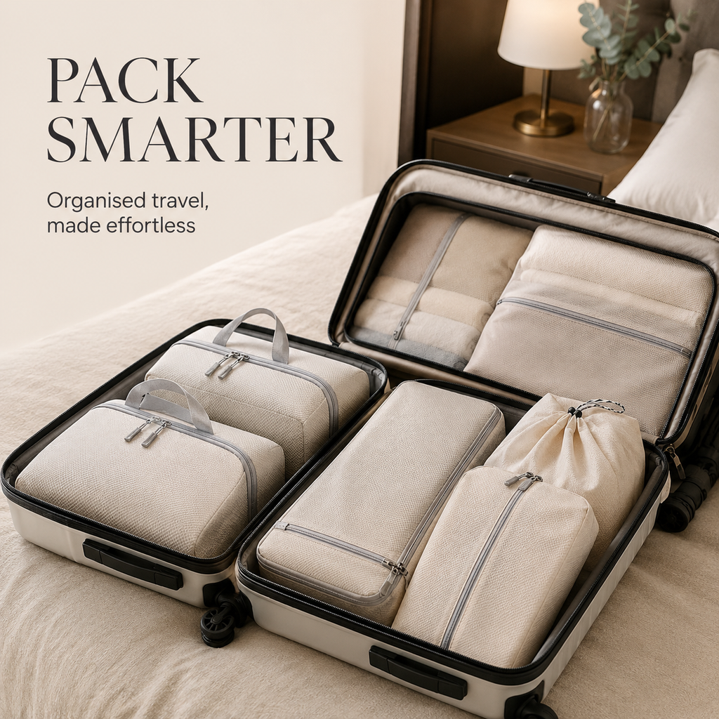 CarryGrid 8-Piece Packing Cube Set