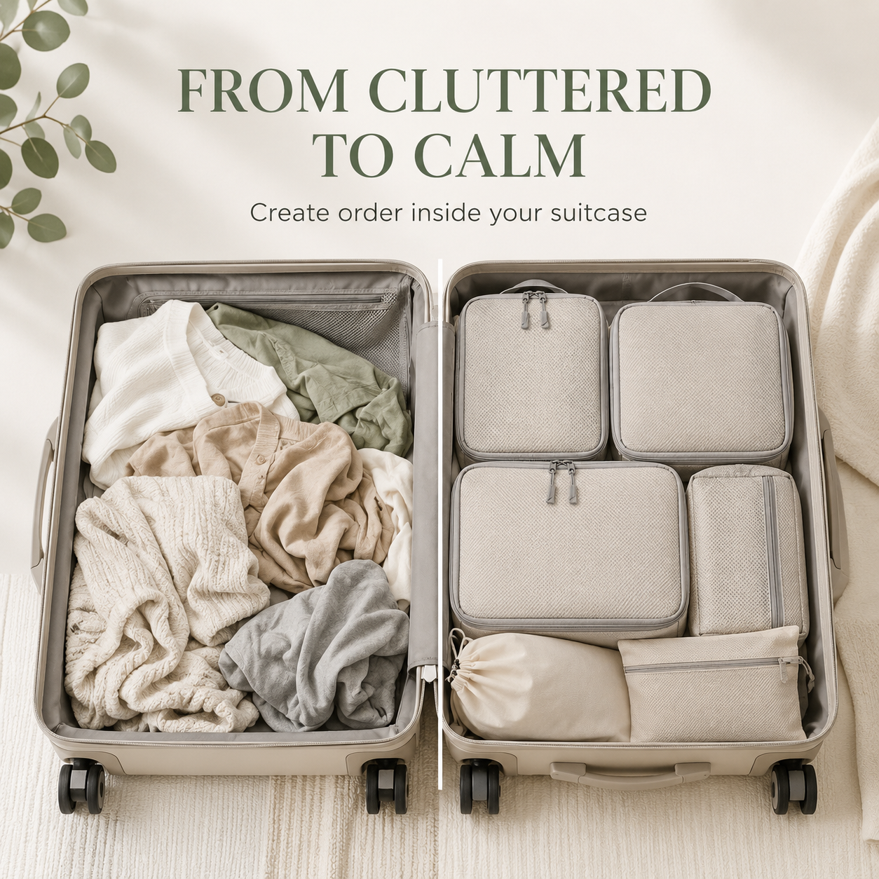 CarryGrid 8-Piece Packing Cube Set